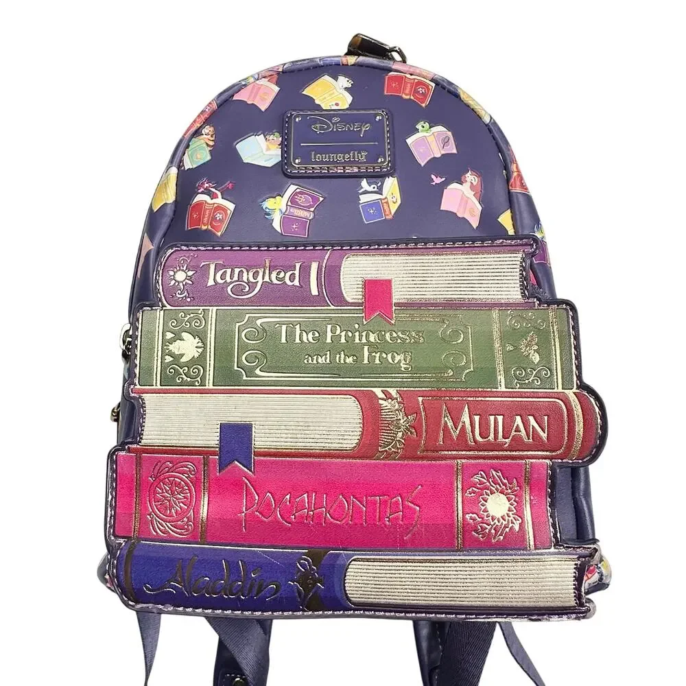 Disney x Loungefly | Women | Princess Fairytale Books Film Mini Backpack